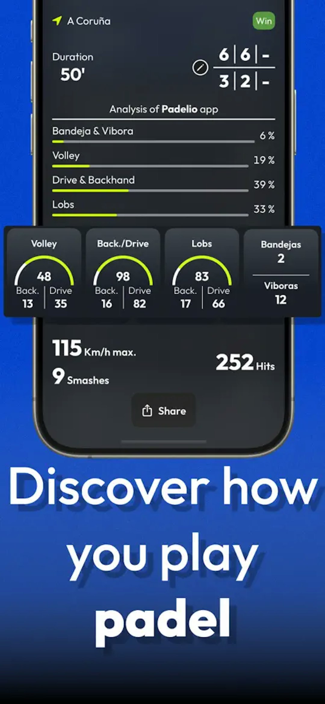 Padelio: Track Padel Activity's screenshot